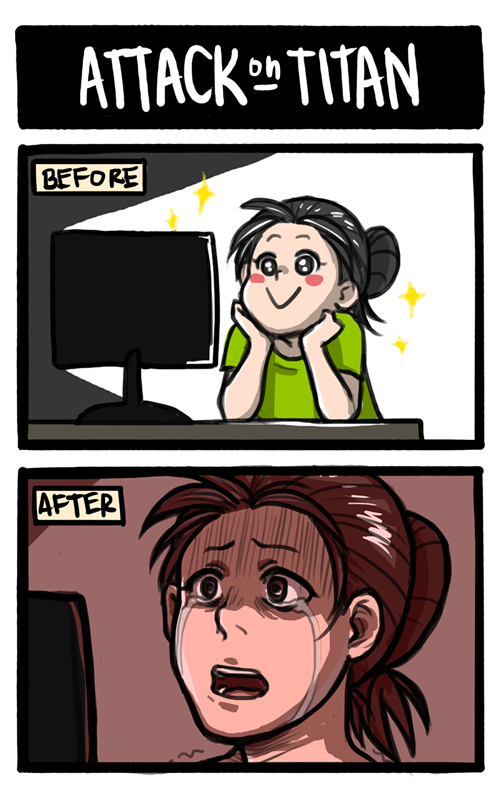 Attack on Titan: Before and After