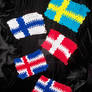 Pipe Cleaner CM Nordic Flags