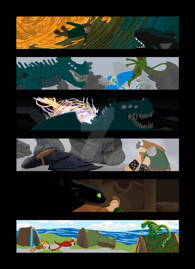 How to Train Your Dragon Colour Script by Oliwollyoctosaurus on DeviantArt