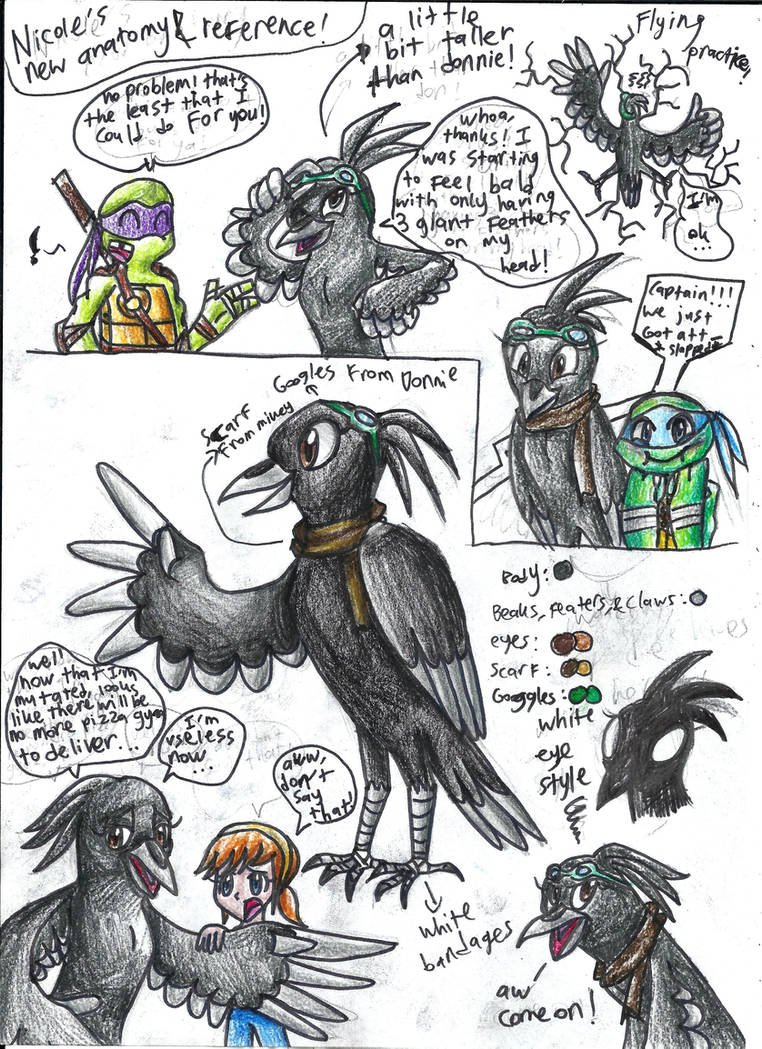 tmnt fancharacter nichole redesign by sonicandsora25 on DeviantArt