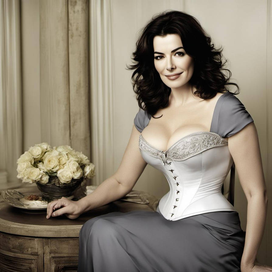 Nigella Lawson Corset Full Body Beautiful Sexy By ChechireTheCat On nigella-lawson-corset-full-body-beautiful-sexy-by-chechirethecat-on