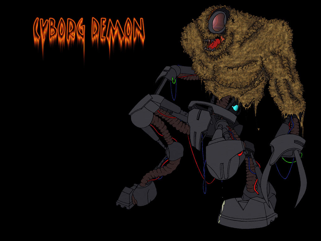 Cyborg Demon by TheLightKeeper on DeviantArt