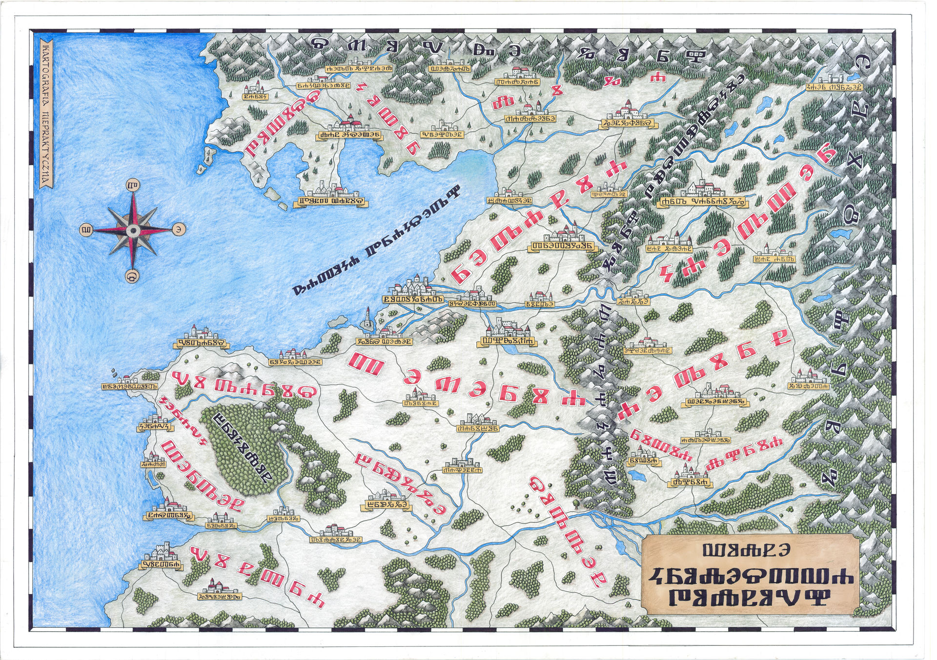 Northen Realms Of Witcher'S World By Mapyniepraktyczne On Deviantart