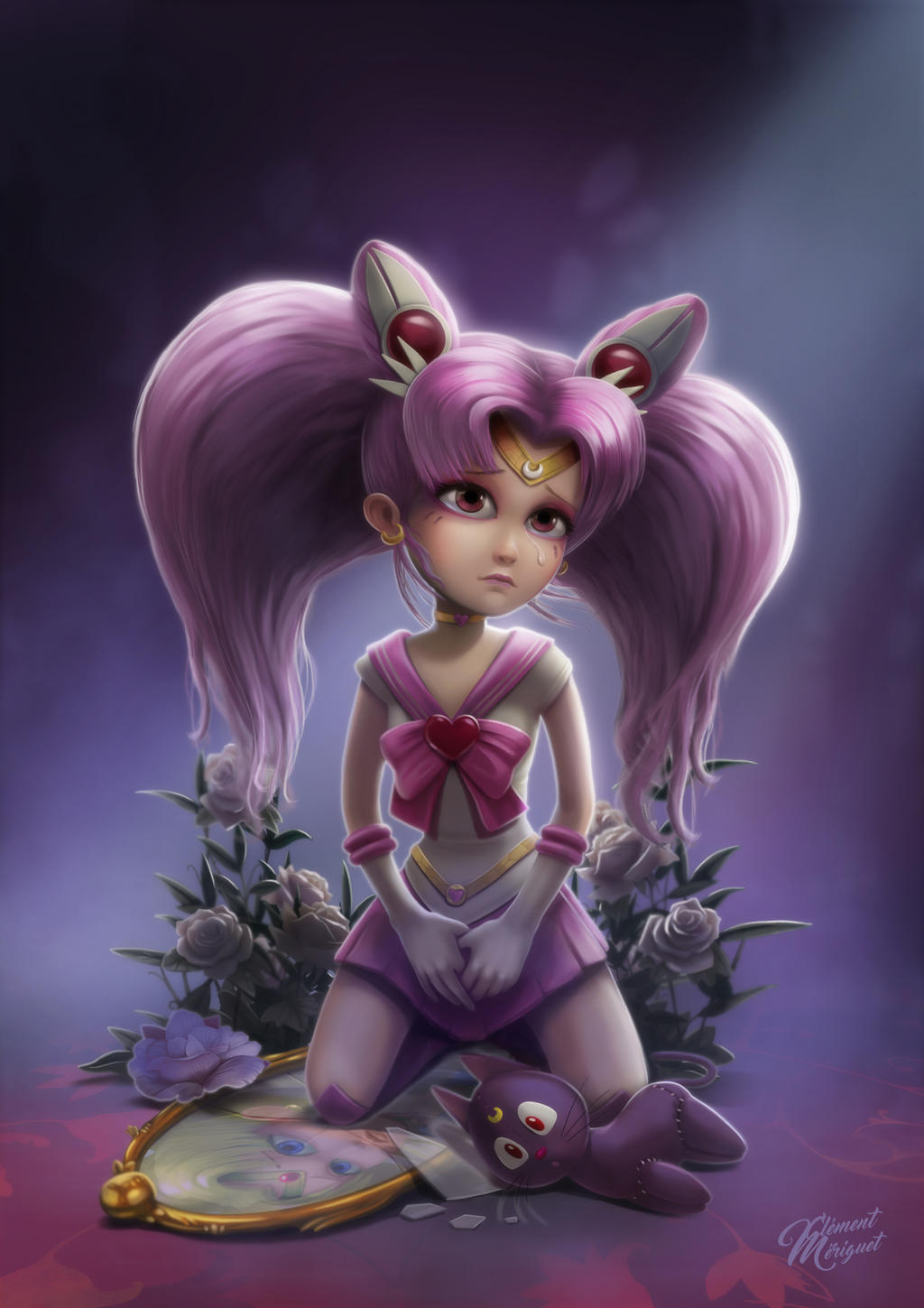 Sad Chibi-Moon