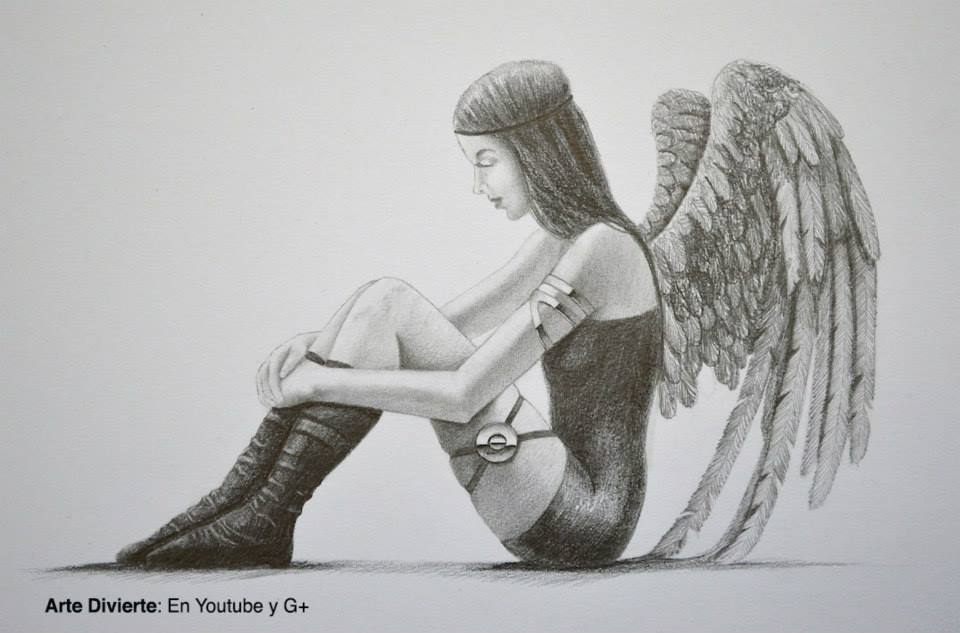 Como Dibujar un Angel o un Dark Angel by LeonardoPereznieto on DeviantArt