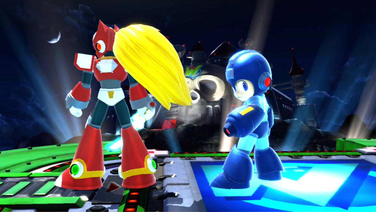 Super Smash Bros. Ultimate - Mega Man and Zero by quincyjazimar13