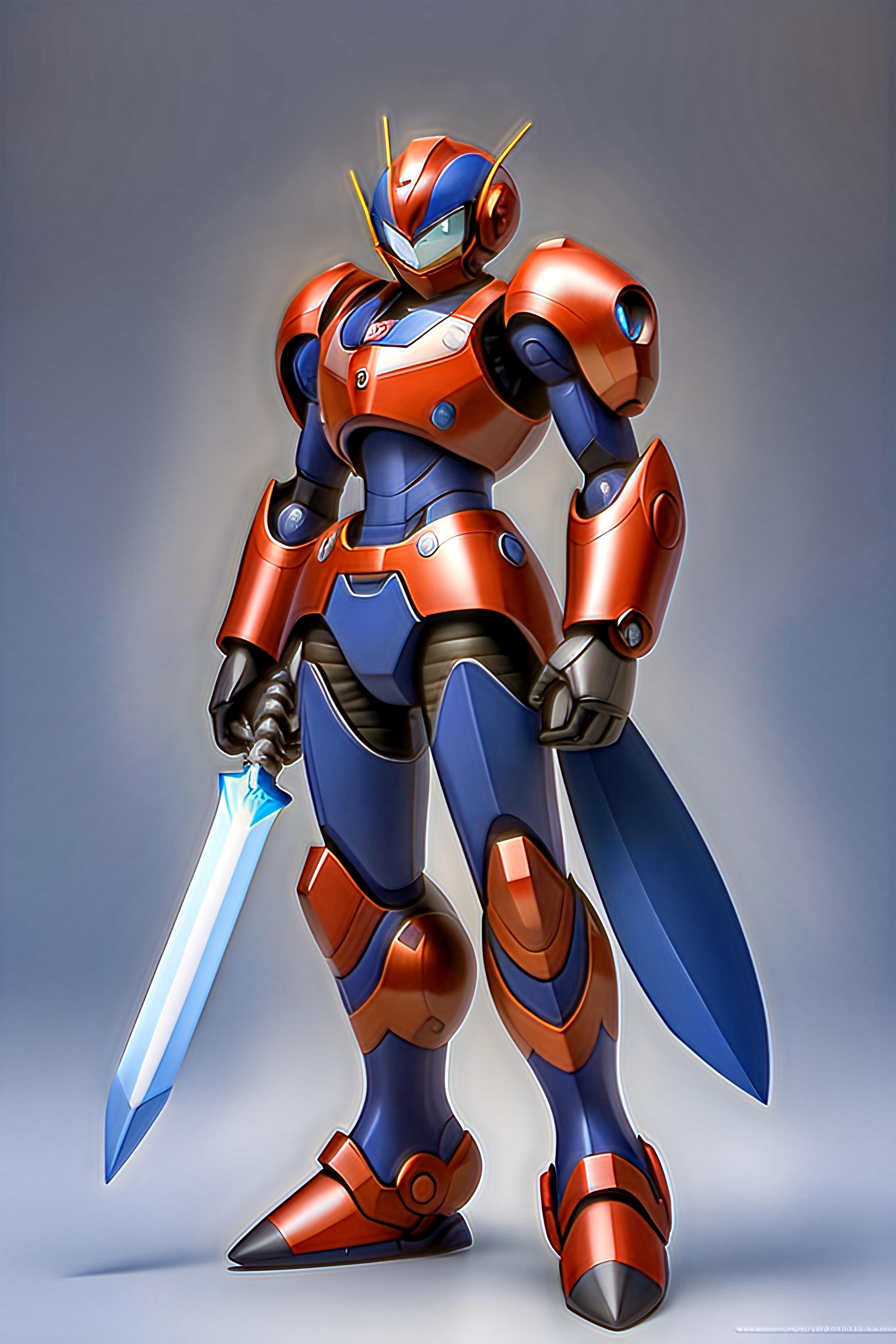 My Mega Man X Reploid Knight Character by quincyjazimar13 on DeviantArt