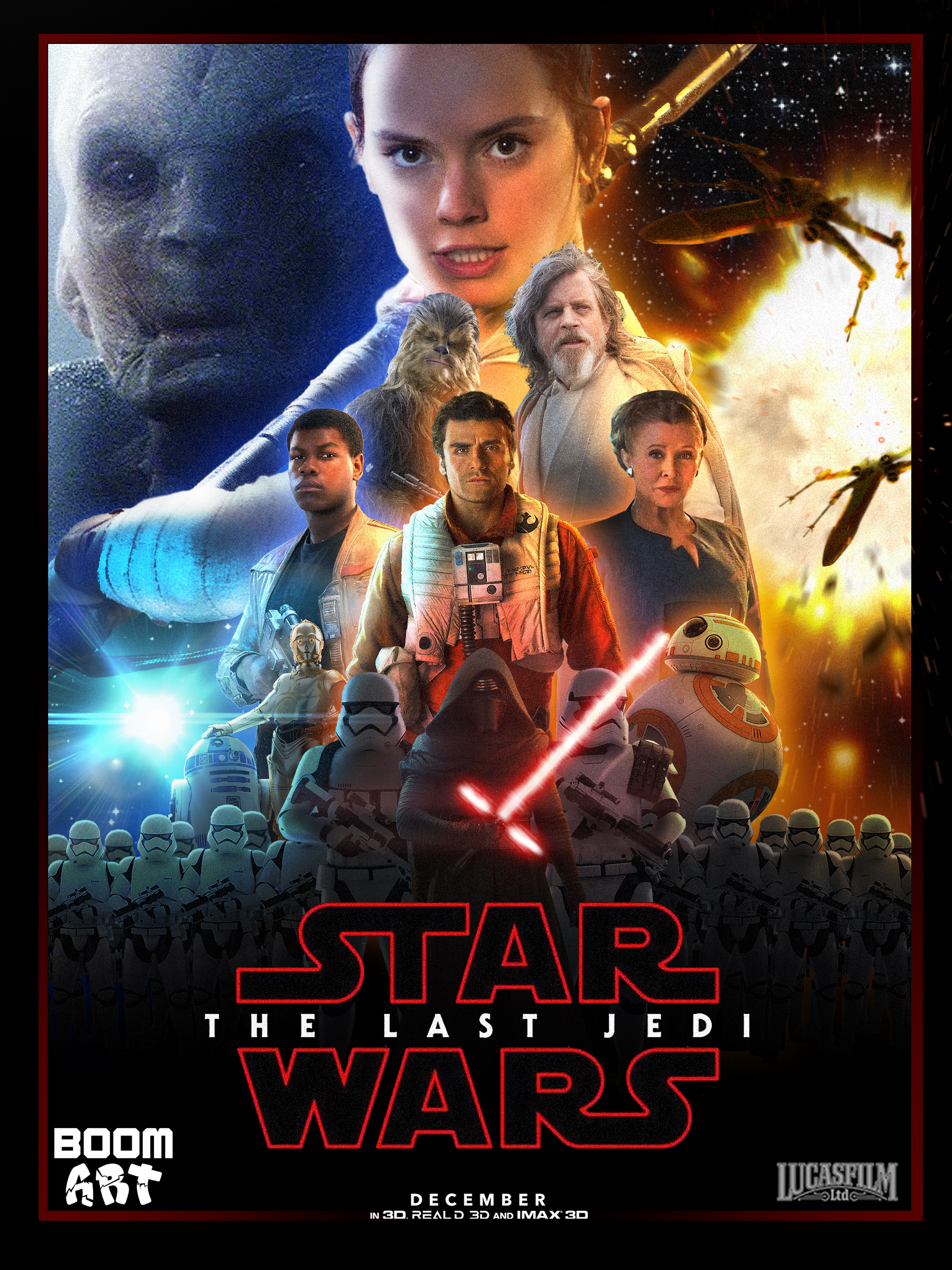 Star Wars: Episode VIII - The Last Jedi - Movie Poster (Character