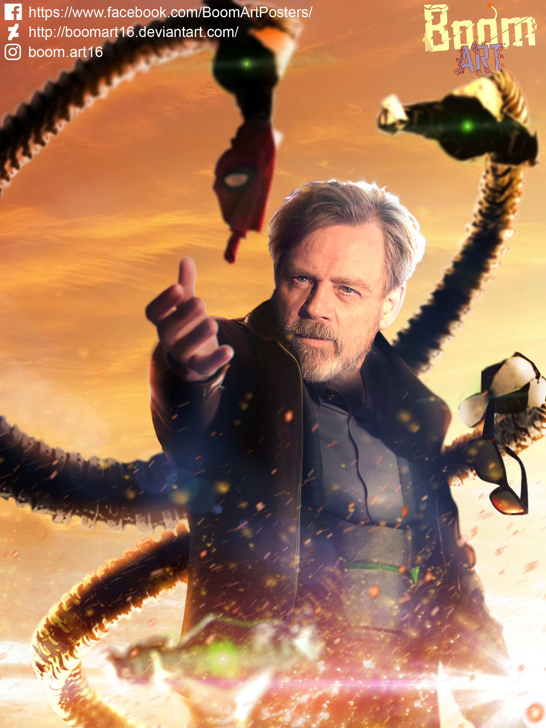 Mark Hamill as Doctor Octopus (OC) : r/Spiderman