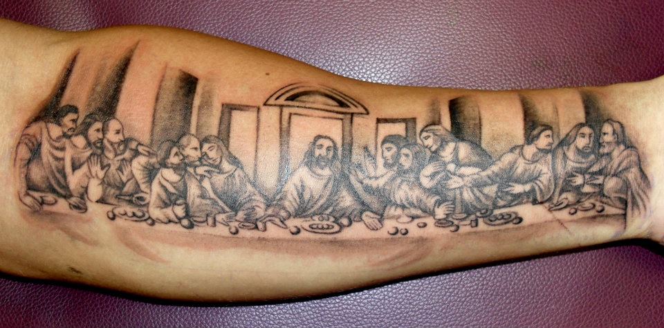 The Last Supper Tattoo