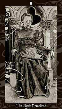 HP Tarot - 2 High Priestess