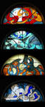 Window: The Four Elements by Ellygator