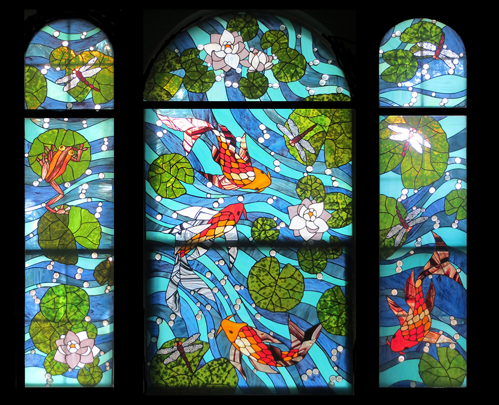 Koi Carp Bay Window by Ellygator