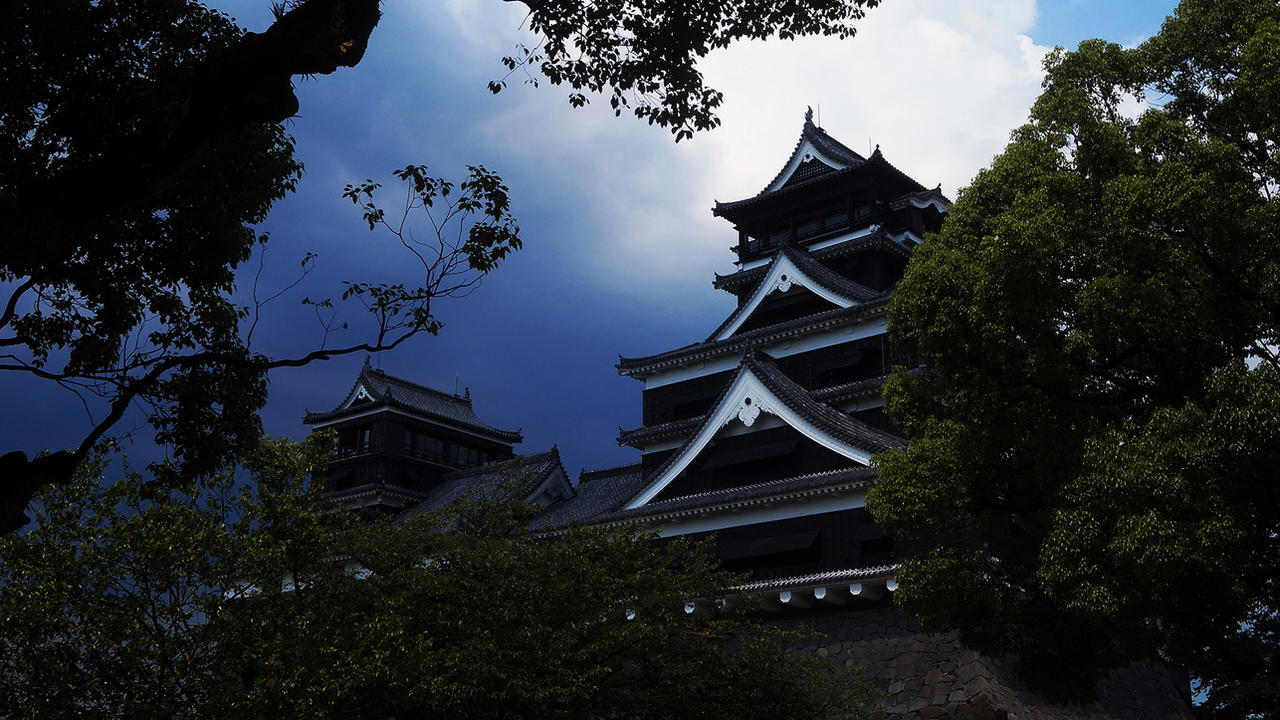 Hidden Kumamoto castle