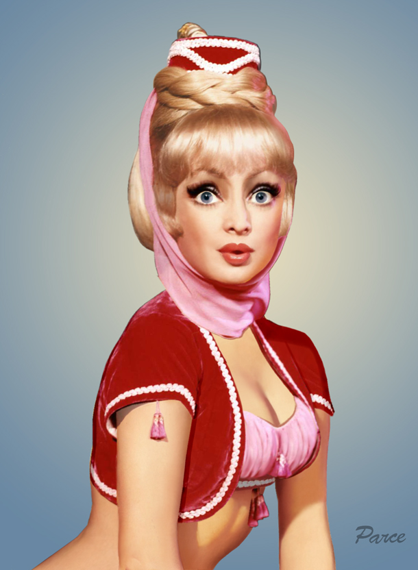 Jeannie- Elvgren Style by JamesParce