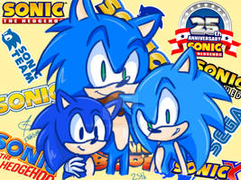 Sonic 25th anniversary !!