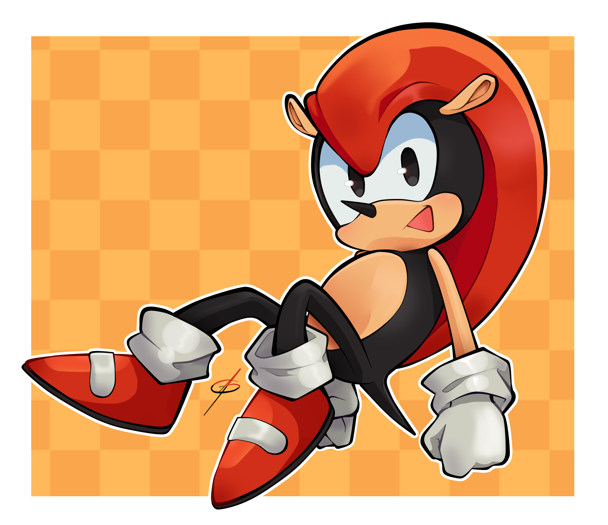 Mighty the Armadillo by ChrisRWS on DeviantArt