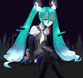 Miku ghost type