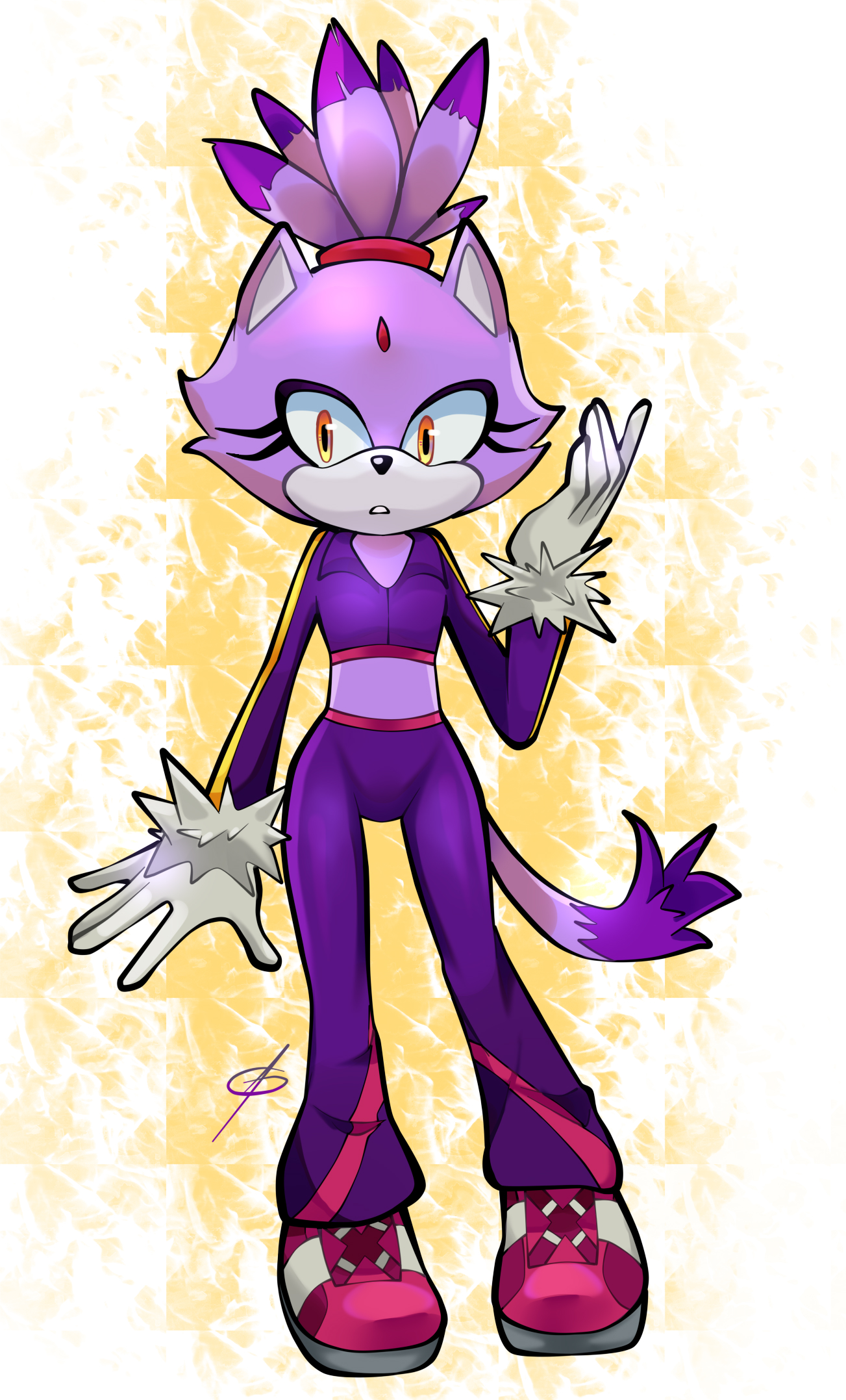 Blaze Keyed Deviantart Blaze by Nunninaa on DeviantArt