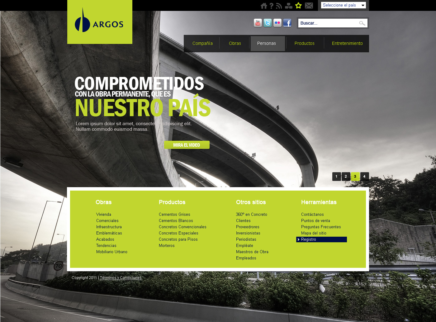 Web design 3 ARGOS Home