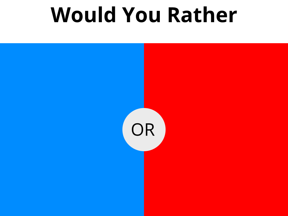 Would You Rather Quiz Template by AFK-J on DeviantArt