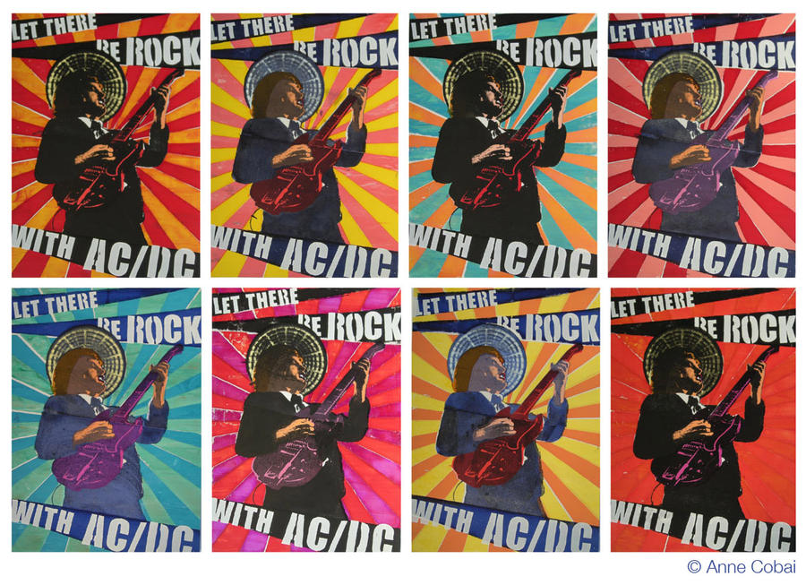 ACDC Posters by theyellowcoyote on DeviantArt