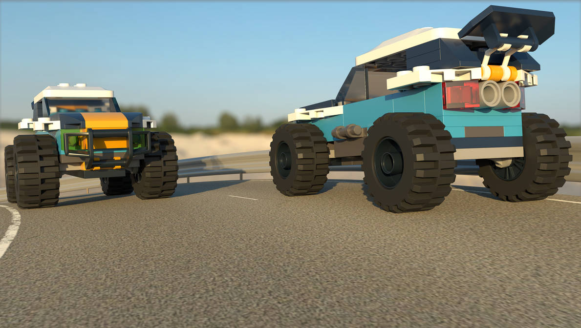 LEGO Desert Rally Car by Sylvain-T on DeviantArt