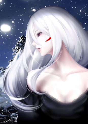 Red Eyes White Hair Anime Girl by MysticBlue1102 on DeviantArt Red Eyes White Hair Anime Girl by MysticBlue1102 on DeviantArt
