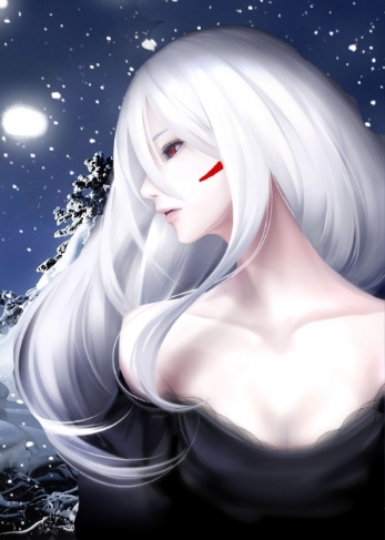 Red Eyes White Hair Anime Girl by MysticBlue1102 on DeviantArt Red Eyes White Hair Anime Girl by MysticBlue1102 on DeviantArt
