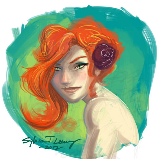 Poison Ivy speedpaint