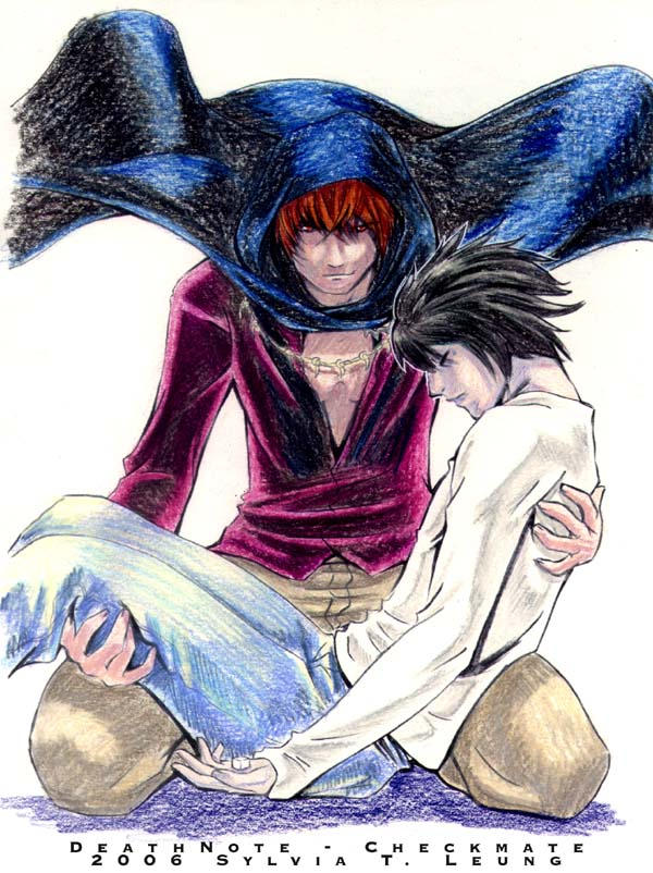 DeathNote - Checkmate -color- by SylviaDraws on DeviantArt