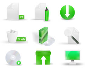 Green Icon Set