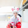 Fujiwara no Mokou Cosplay(Touhou Illusion ver)  p1