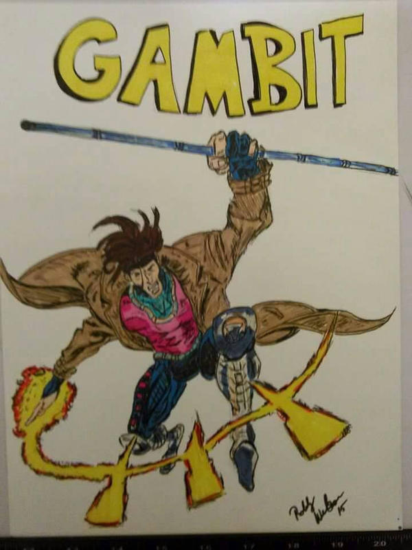 Gambit Ripped Gambit by Robwilson79 on DeviantArt