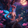 Female Fairy Goddess, In A Tree-house Fairy Villag