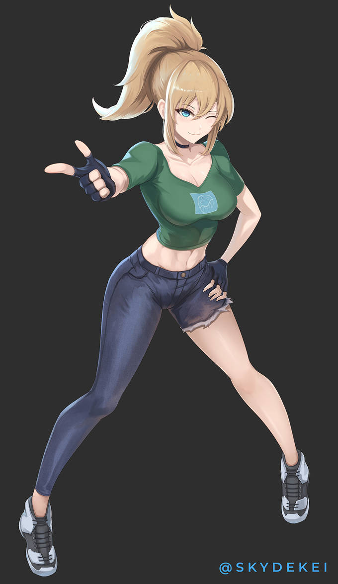 Deviantart Avatar Body Full body comm by SkydeKei on DeviantArt
