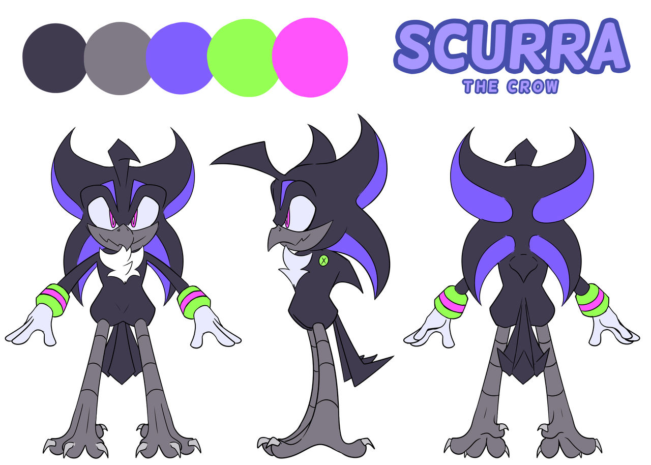 Sonic OC Ref Sheet by Retroad on DeviantArt