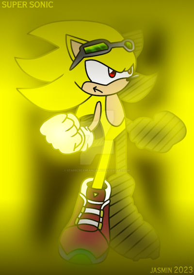 Sonic Riders Super Sonic by StarscreamFanGirl95 on DeviantArt