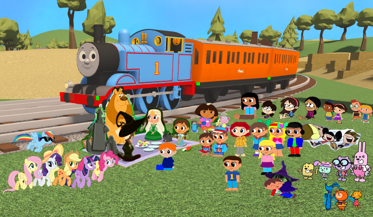 Thomas And Friends On A Normal Day by ELTIKI1508 on DeviantArt