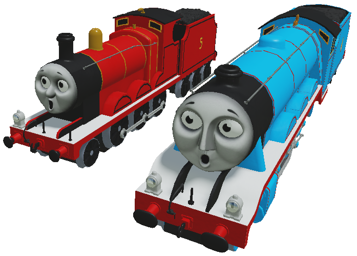 Scared Gordon James And Gordon Scared (Vector) by ELTIKI1508 on DeviantArt