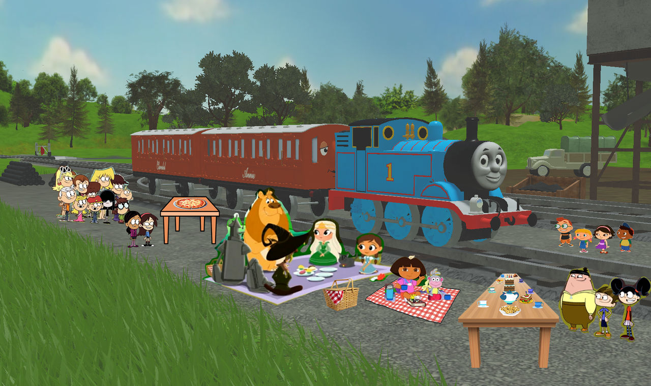 Thomas And Special Friends Having A Picnic Day By ELTIKI1508 On DeviantArt thomas-and-special-friends-having-a-picnic-day-by-eltiki1508-on-deviantart