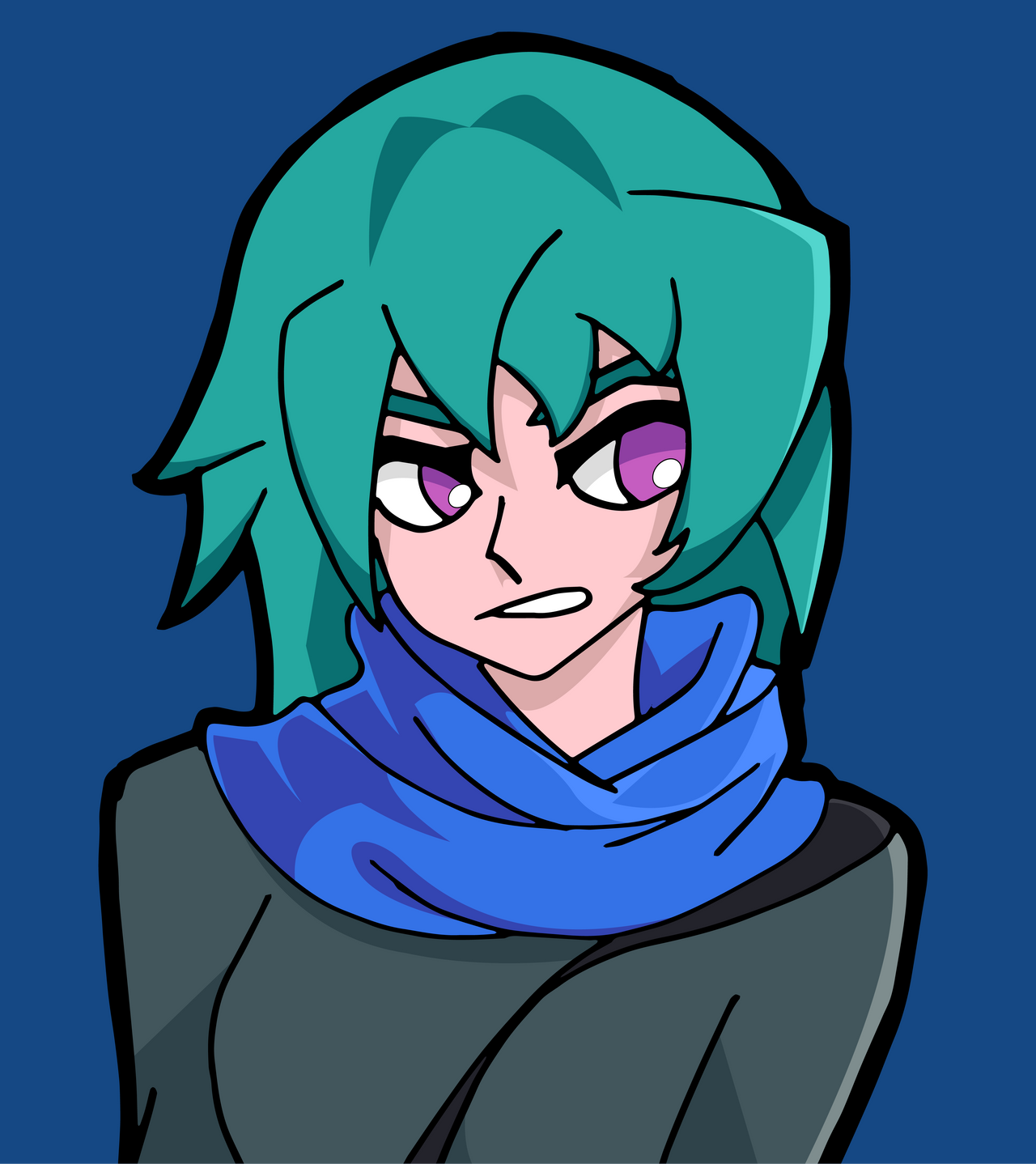 Yuriko in new Toony Style by Fur-Kit on DeviantArt