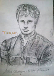 Arthur Pendragon from series Merlin