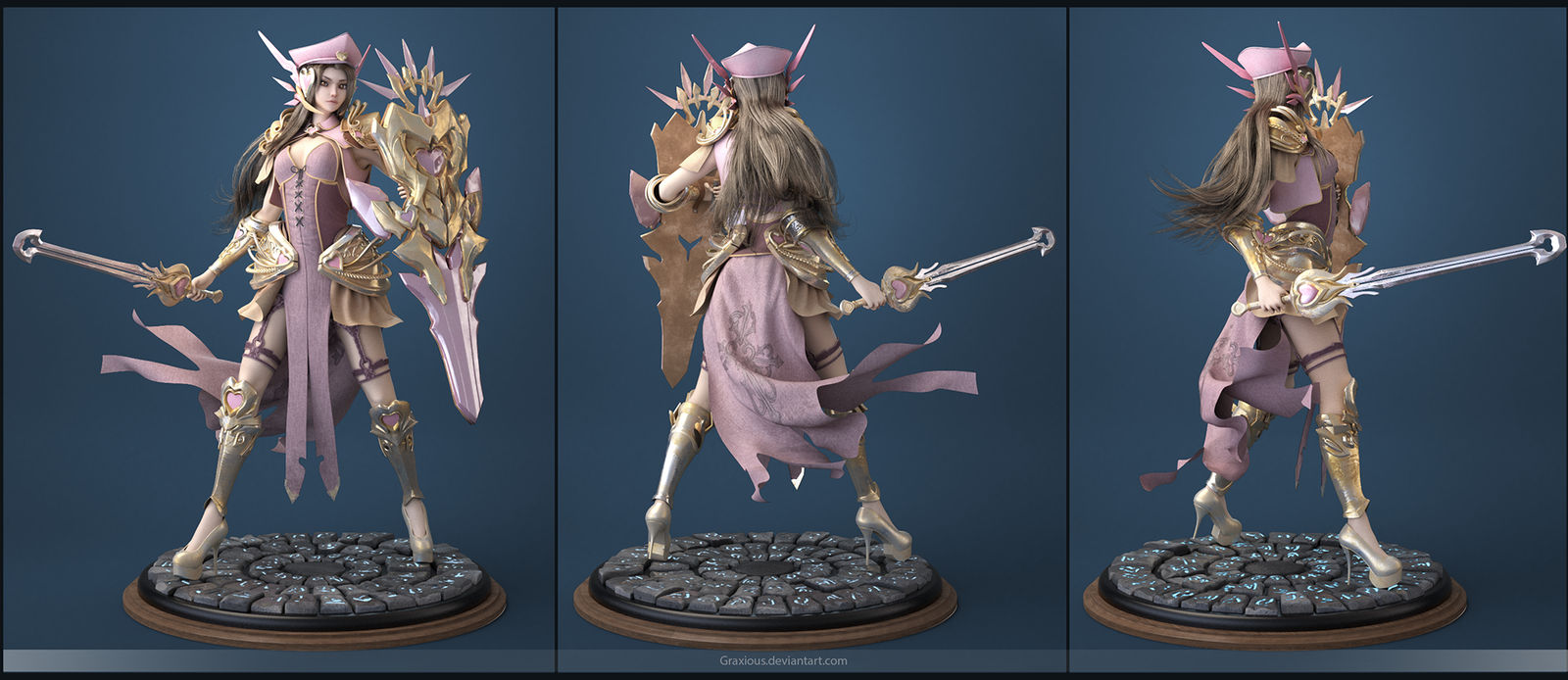 Leona,League of Legend , Concept From Loiza Chen by Graxious