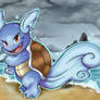 Wartortle Used... Rain Dance!