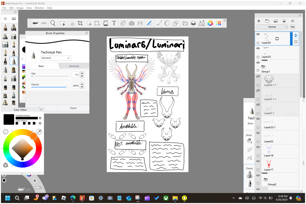 Layout by XishaSkullie on DeviantArt