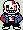 HorrorTale Sans (Pixelated) by xXSSB-SmashXx