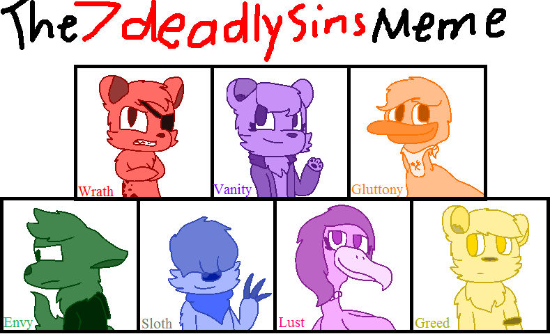The Seven Deadly Sins Meme By Xxssb Smashxx On Deviantart The Seven Deadly Sins Meme By Xxssb Smashxx On Deviantart