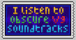 Stamp - I Listen to Obscure Video Game Soundtracks by Rage-DSSViper-Sigma