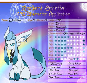 .:Radiant Spirits - Saphira:. by GrimmTail